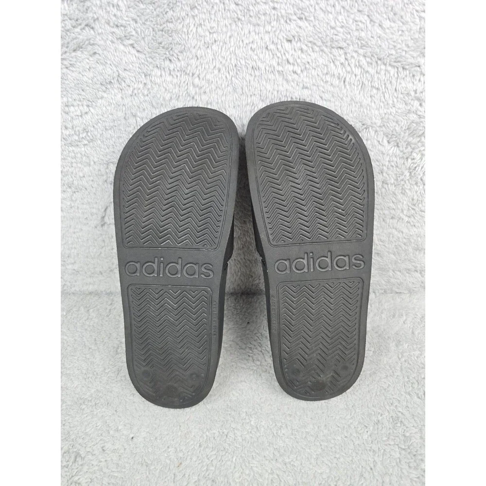 Adidas Open Toe Slip On Slide Sandal Black Men's Size 6 Adilette Comfort